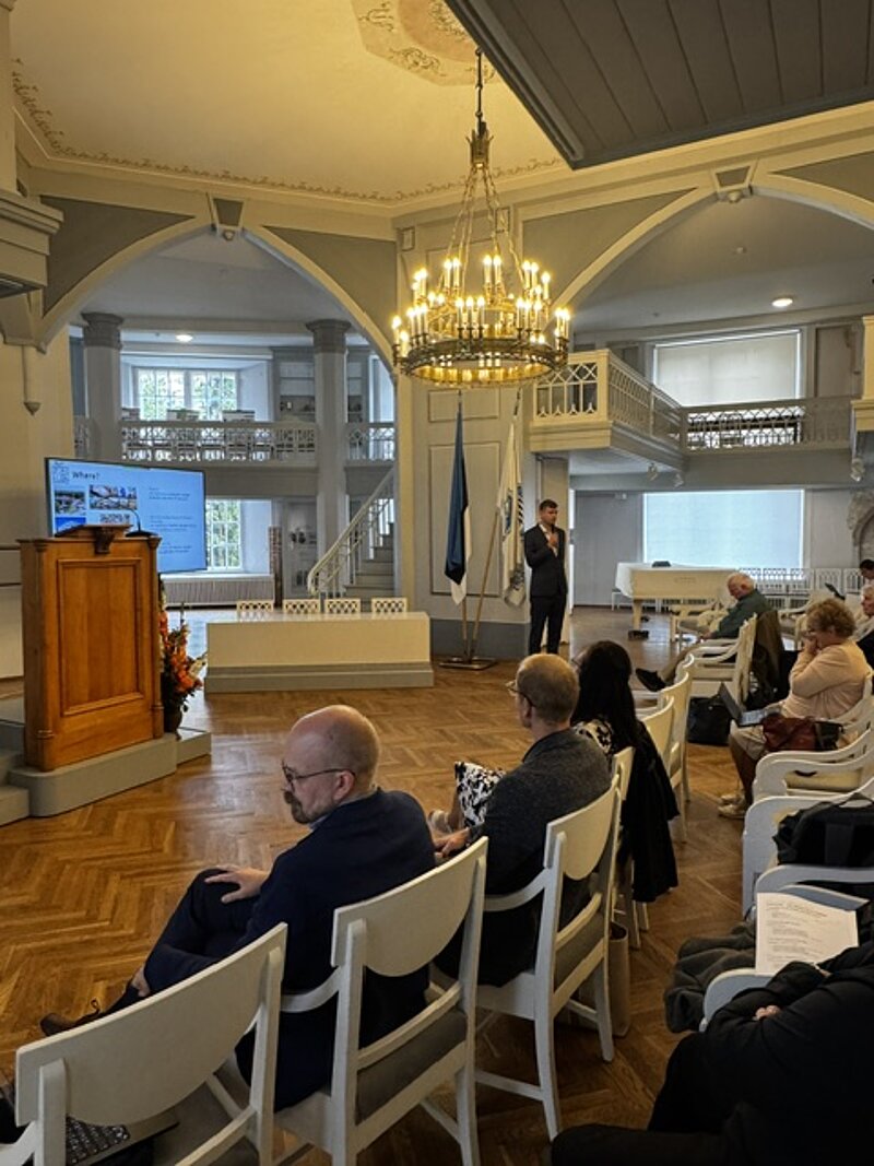 LU EZTF SIIC dalās pieredzē un projekta rezultātos acaSTEMy noslēguma konferencē Tartu